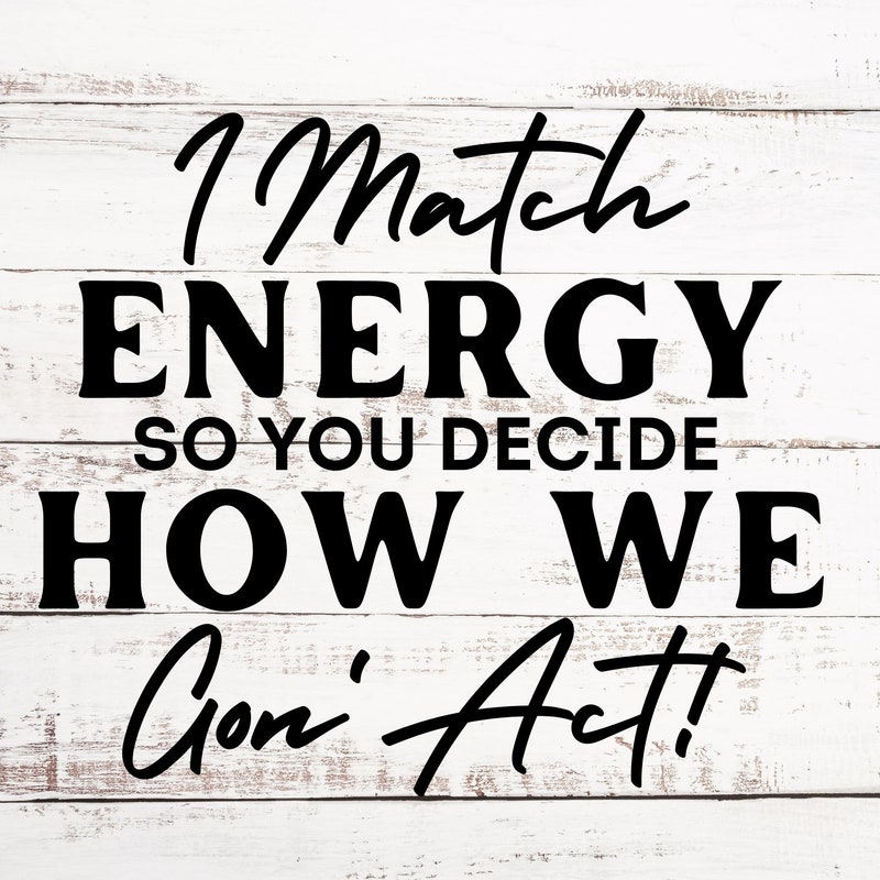 Funny Badge Reel – “I Match Energy” Retractable ID Holder With Silver Glitter & Alligator Clip