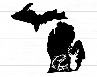 Michiganfiskhjort - Digital PNG-nedladdning
