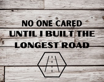 Catan Longest Road SVG & PNG Digital Design
