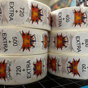 Custom Labels On A Roll- YOUR DESIGN