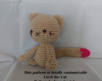 Crochet Cecil Cat