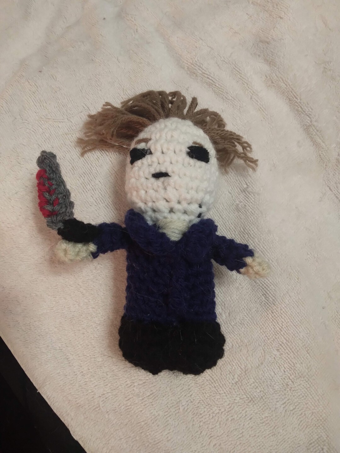 Crochet Amigurumi Halloween Michael Myers - Etsy