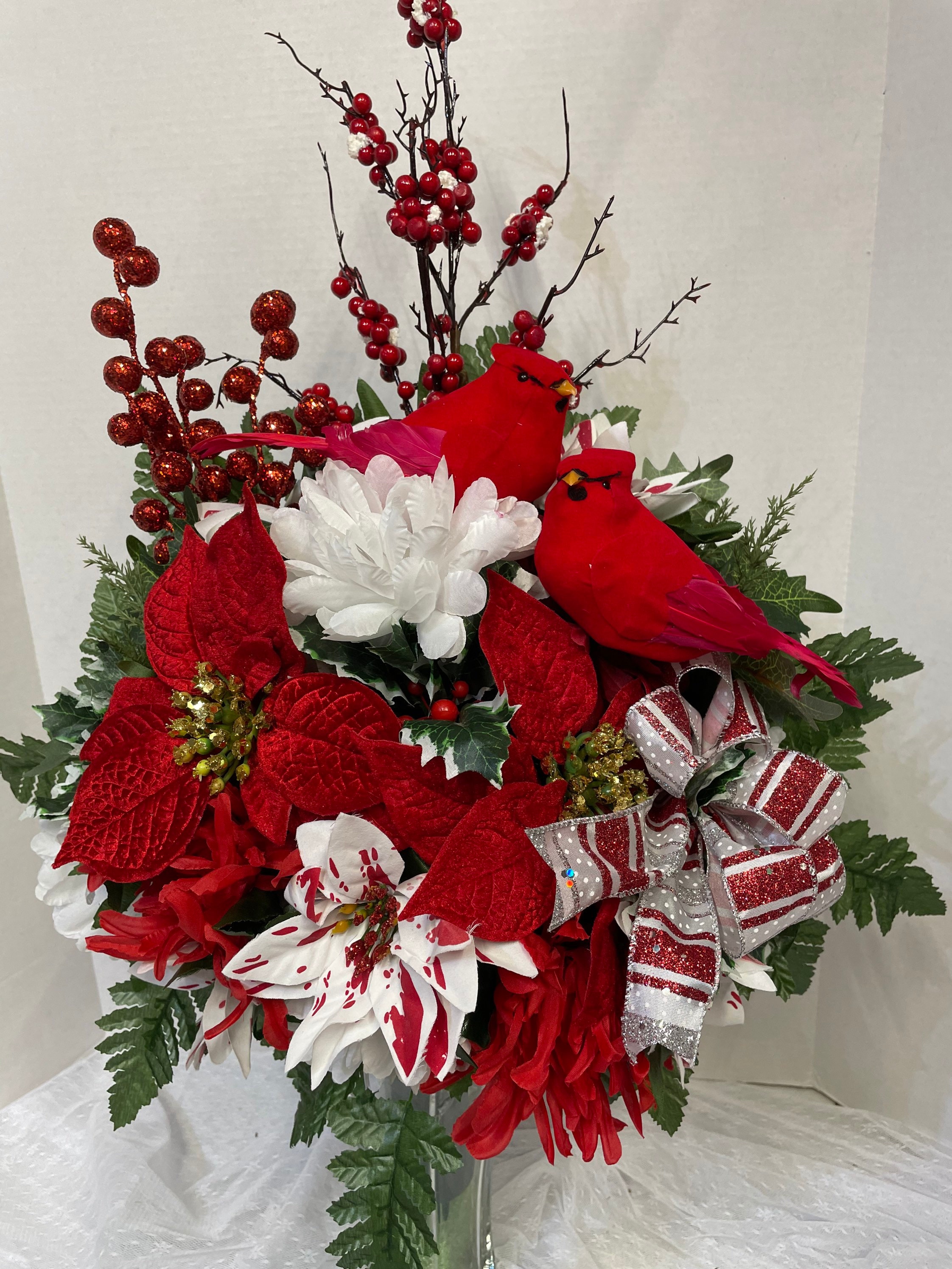 Mausoleum Vase and Flowers Etsy