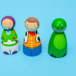 Toy story peg dolls set