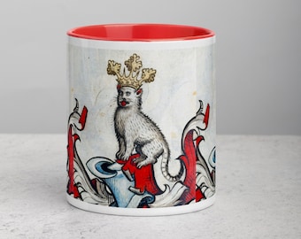 Medieval King Cat Mug