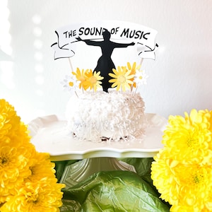 The Sound of Music Inspired Cake Topper for Birthday Parties, Showers, and Events