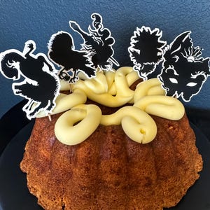 A Court of Thorns and Roses Inspired Book Covers Cupcake Toppers or Charcuterie Picks for Bookclub Meetings, Birthday Parties, or Book Event
