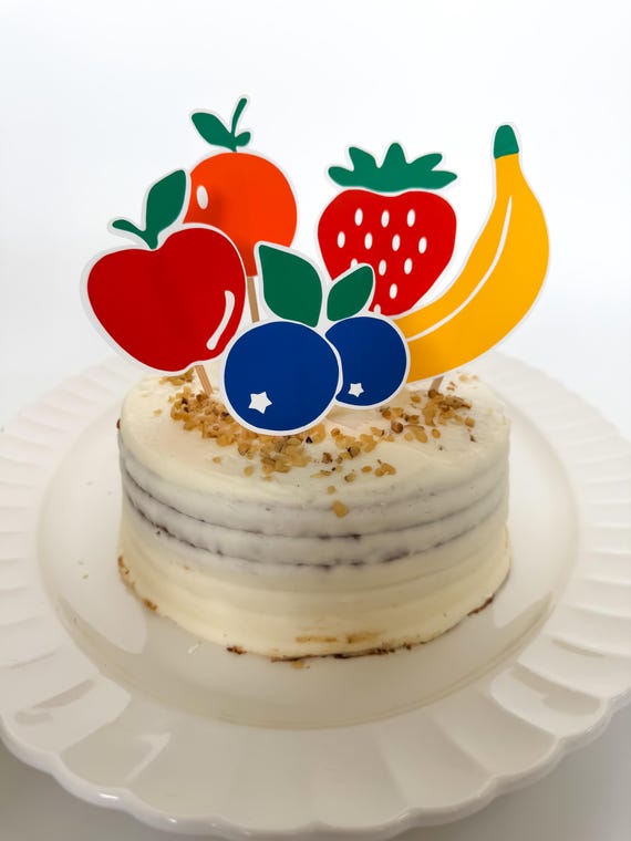 Kit Decorazioni Per Festa A Tema Mirtillo - Compleanno, Include Striscione, Palloncini, Topper Per Torta E Cupcake (12 Pz Ciascuno) - 4