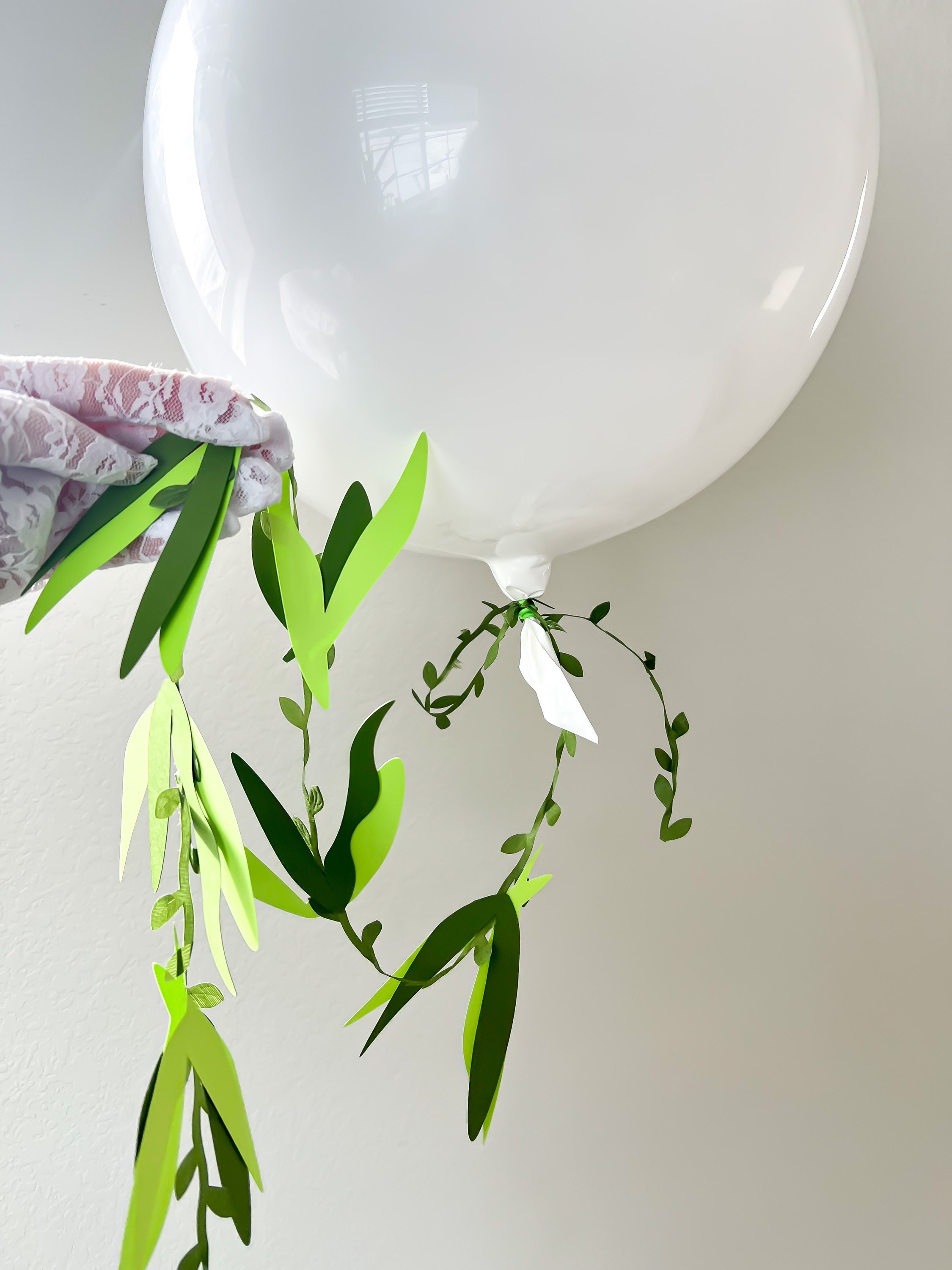 Mary Poppins Inspired Willow Tree Themed Balloon Tail/String/Garland/Vine for Birthdays, Showers, or Parties