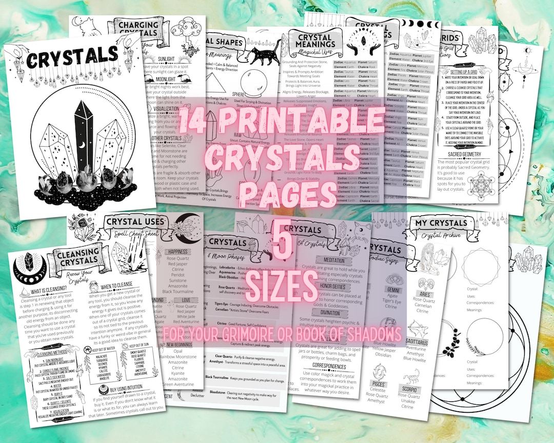 Crystal Magick for Beginners, Basics of Crystals, Crystal Meanings ...