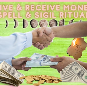 Manifest Money Blessing Spell | Money Magnet Magick Sigil Ritual | DIY Good Energy