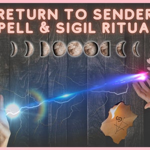 Return To Sender Spell | Magick Sigil Ritual | DIY Psychic Negative Energy Block