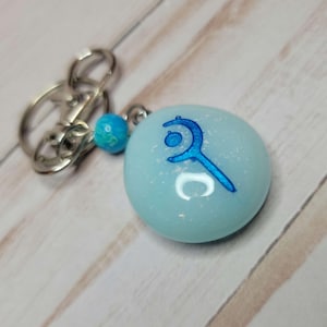 Blue Ice White Mage Jobstone