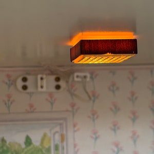 Lundby ceiling lamp to dollhouse