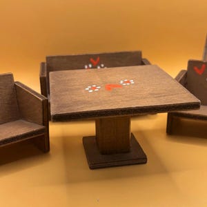 Vintage Lundby size furniture