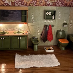 Bathroom Lundby original in four 6 parts