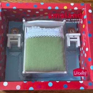 Lundby original bedroom set to the dollhouse New!