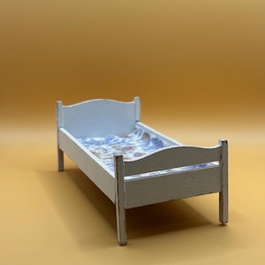 Lundby original bed to the dollhouse