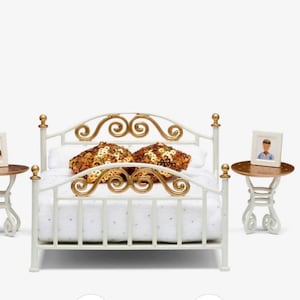 Lundby original bedroom set to the dollhouse New!