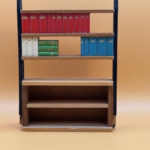 Lundby original bookshelf  to the dollhouse
