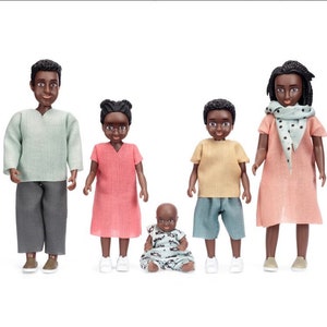 Lundby Dolls family