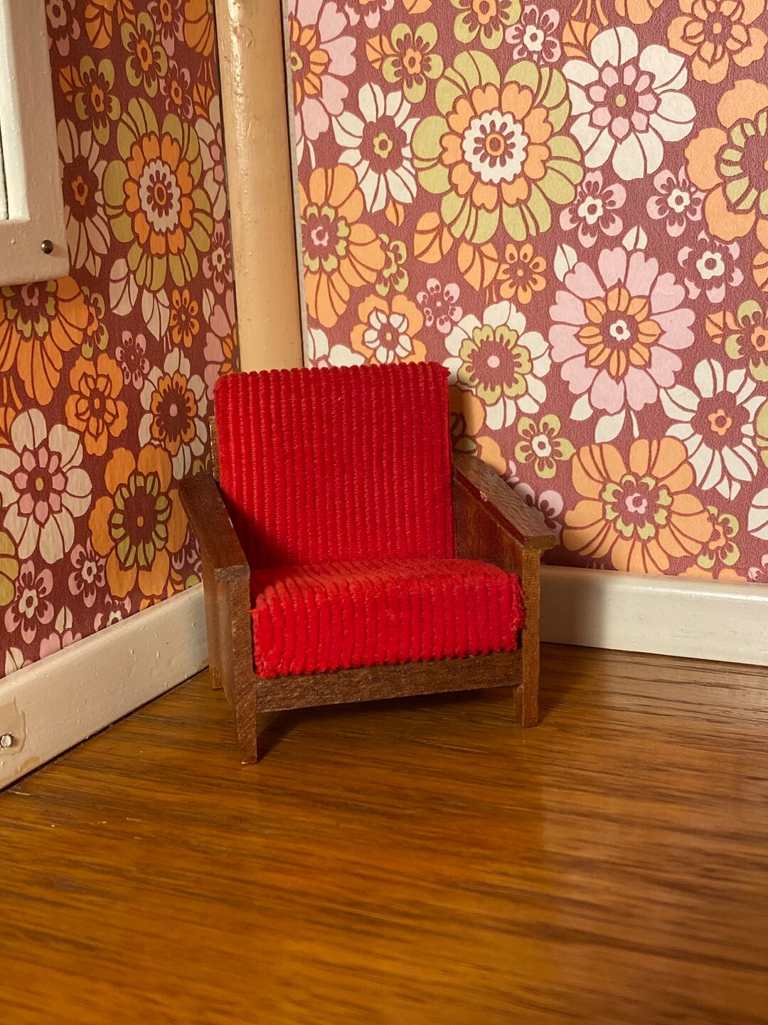 Lundby Manchester Chair to Dollhouse Etsy