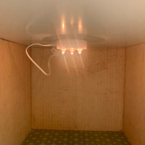 Lundby ceiling lamp/spotlight to dollhouse