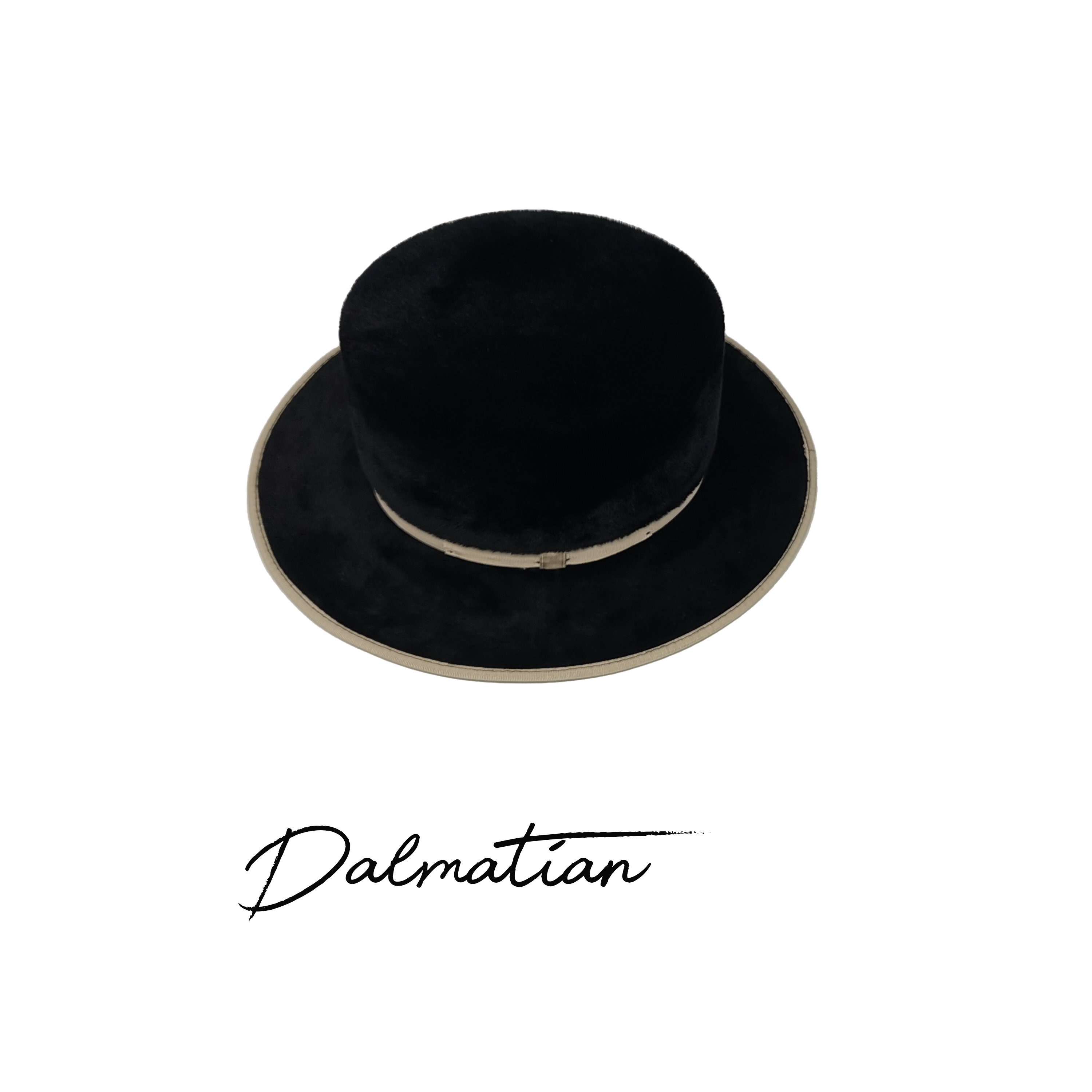 Bolero Hat 500X Beaver Velour Dalmatian 