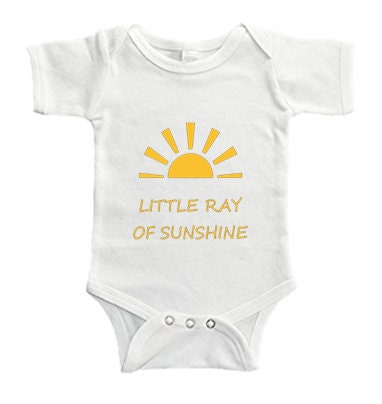 Little Ray of Sunshine SVG Sunshine SVG Baby Shower Gift - Etsy
