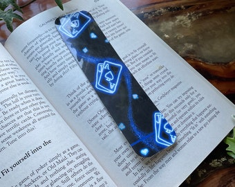 Bookmark || Poker Lovers Bookmark || Gift for Him || Gift for Her || Card Game || Jack Ace ||