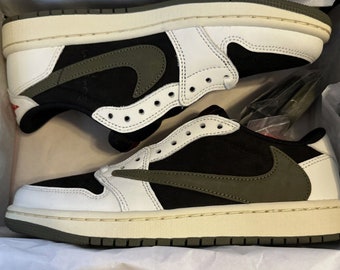 Jordan 1 Retro Low SP Travis Scott Olive (Women's)