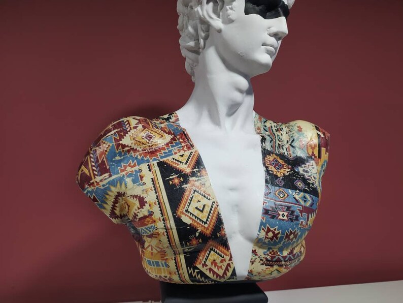 21 David Huge Statue Head Decor Bust of David Greek Etsy