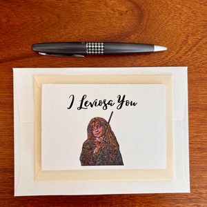 Tarjeta Nerdy HP I Love You, tarjeta de aniversario, tarjeta de felicitación, tarjeta del Día de San Valentín