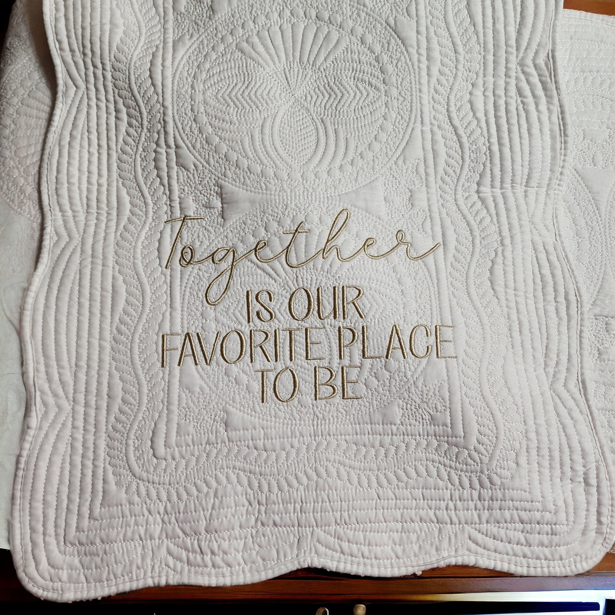 Personalized Family Table Runner - Family Name Table Runner - Embroidery Runner - Premium Table Runner - Tree Table Runner - Thumbnail 4