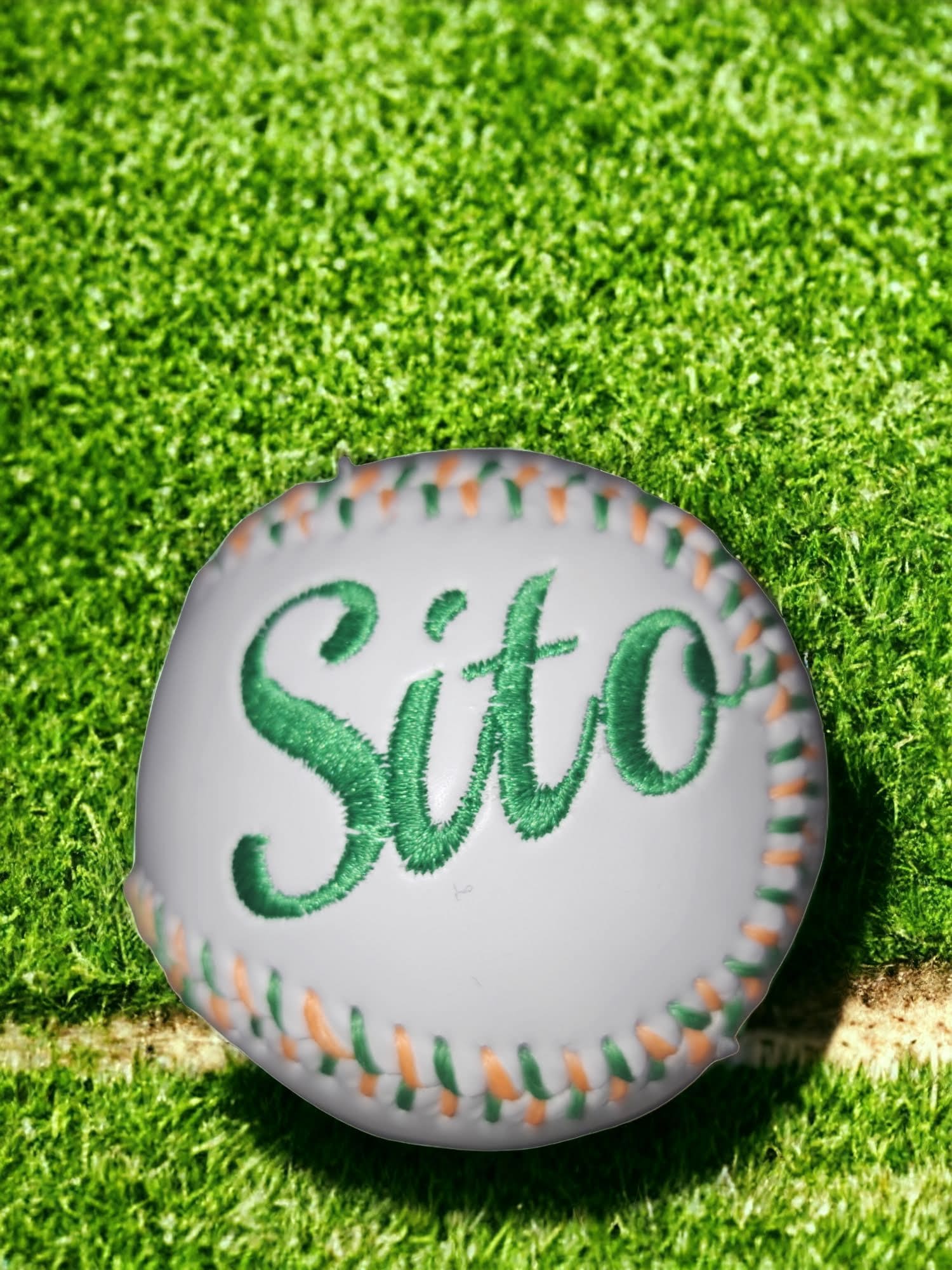 Personalized Embroidered Baseball - Thumbnail 7
