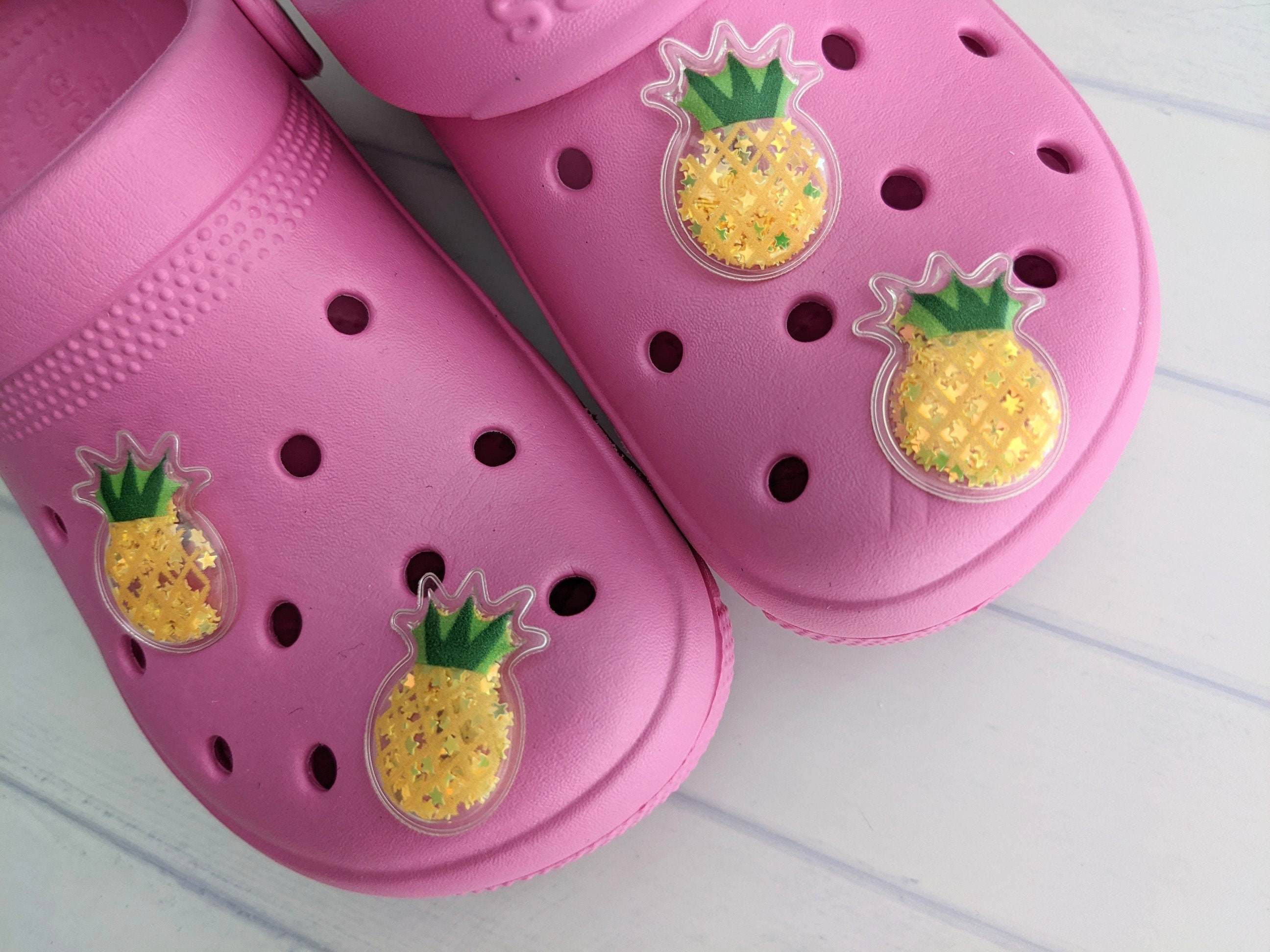 Pineapple Jibbitz Shoe Charm - Crocs