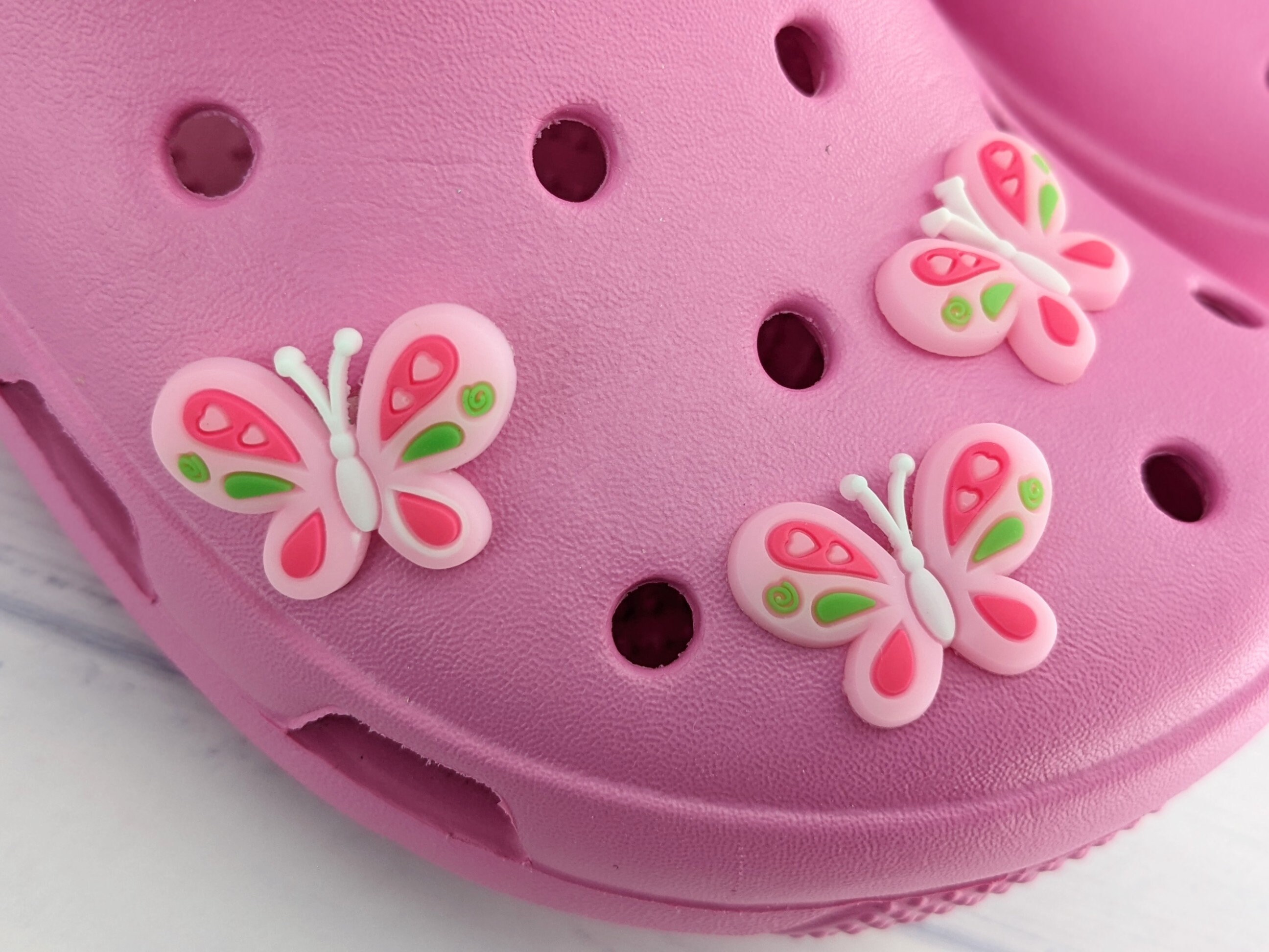 Pink y2k Aesthetic croc charms – FairyAngelzstore