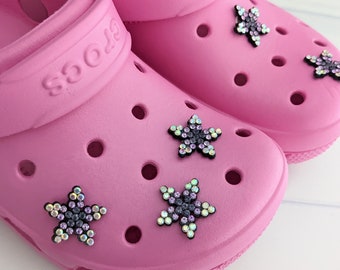 Bling Star Jibbitz for Croc Shoes Bling Girly Jibbitz Gift 