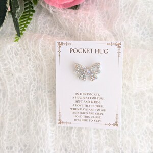 Pocket Hug Gift for Girlfriend, Tween Girl Gift, Stocking Stuffer, Valentines Favor, Teenage Girl Gift, Thinking of You Gift, Long Distance