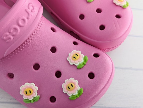 Flower Croc Pin Cute Flower Croc Charms Garden Shoe Charm - Etsy