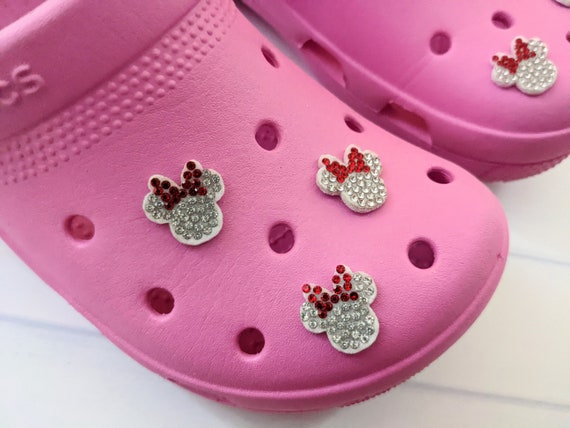 Bling Croc Charm Mouse Shoe Charm Cute Crocs Charms for Girls