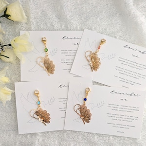 Cadeau funéraire pour le décès d'une mère, cadeau commémoratif de papillons de sympathie, cadeau en vrac pour la perte d'un père, deuil, cadeaux commémoratifs souvenir