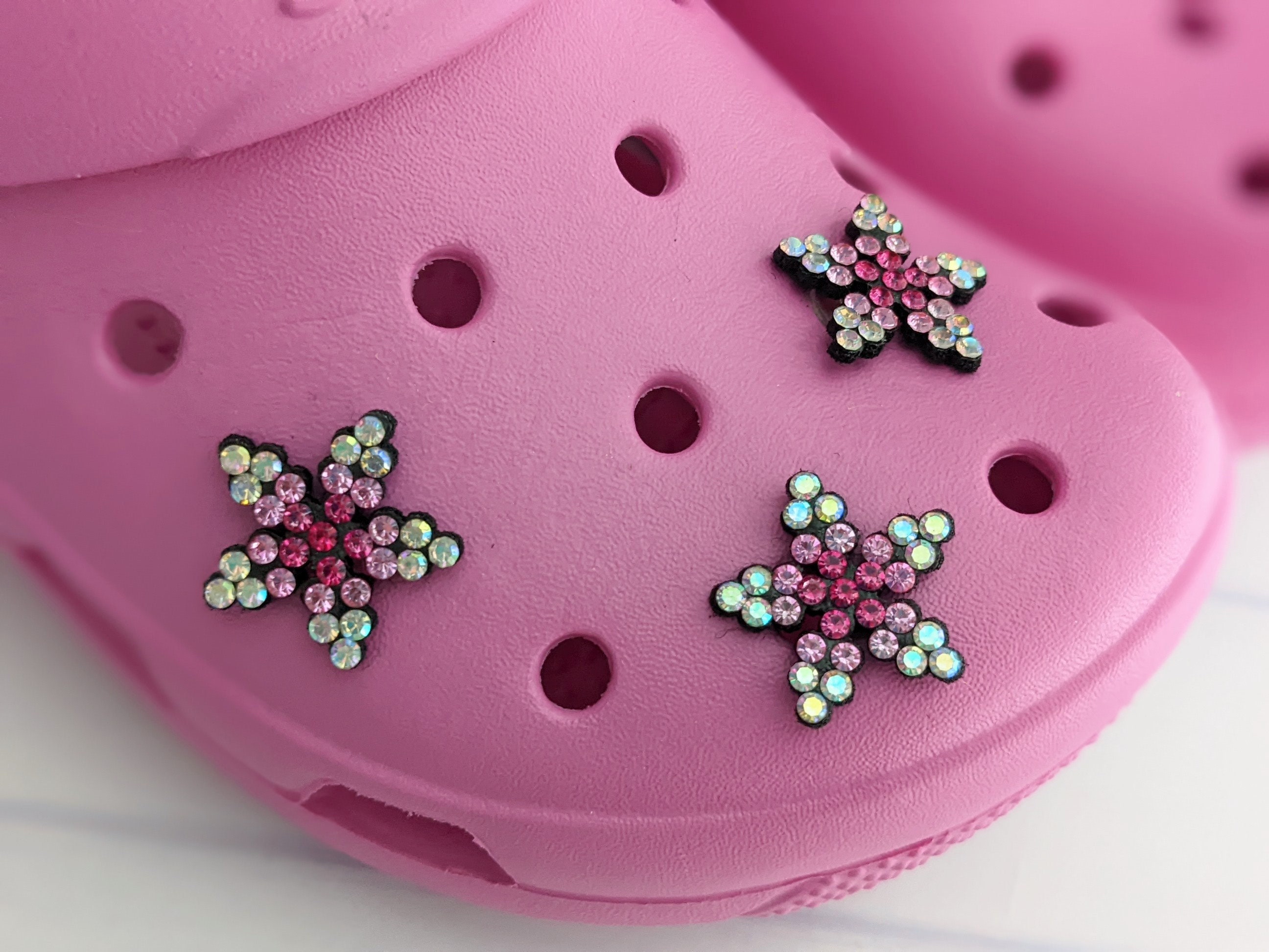 Bling Flowers Crocs Charms – girlgangshop