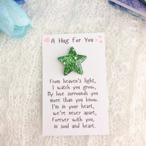 Glitterster zakknuffel, zakvriend uit de hemel voor tienermeisje, cadeau tween meisje, geluksbedel, kousvuller, ster emotionele steun