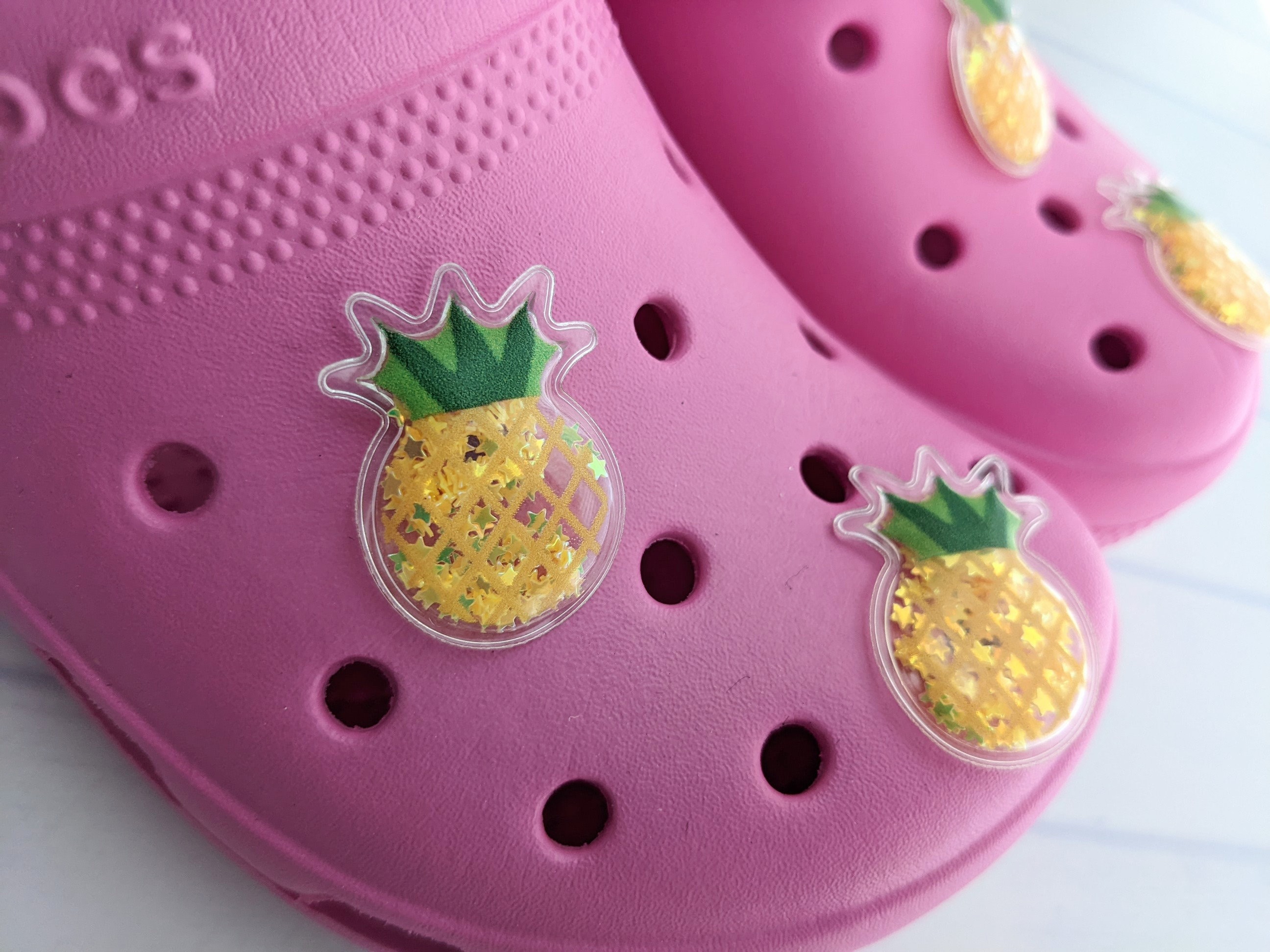 Pineapple crocs shop