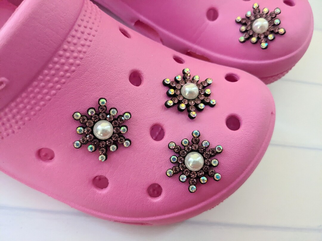 Pink Star Charm for Crocs Bling Star Croc Charm Bling Shoe Etsy