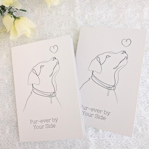 Carte commémorative de décès d'un chien, cadeau de décès d'un chien, carte de sympathie pour animal de compagnie, carte de deuil d'animal de compagnie, cadeau de condoléances, carte du souvenir de chien