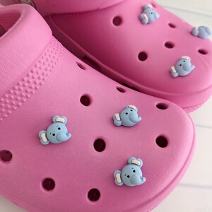 Elephant croc charm sale