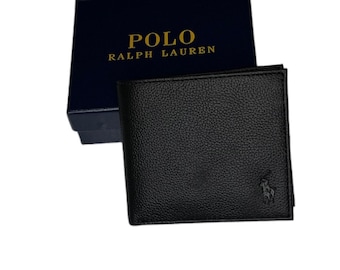 Portefeuille fin Polo Ralph Lauren à 6 emplacements