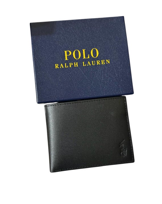 Polo Ralph Lauren( black) wallet with id holder